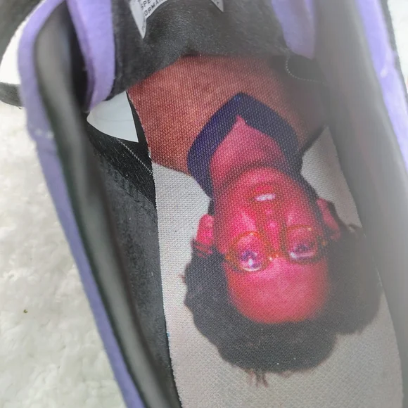 Converse Men's Sneakers Purple Black Multicolor Graphic - Picture 7 of 7